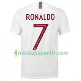 Tenue Portugal Ronaldo 7 Exterieur Coupe du monde 2018 Maillot de Foot